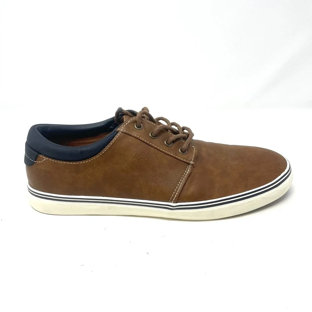 Goodfellow & Co Men's‎ Classic Brown Jack Apparel Lace-Up Sneakers Sz. 9.5 M